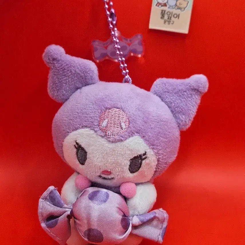[BUNJANG] Sanrio Kuromi Candy Keychain / 쿠로미 캔디 키링. 새상품. 산리오
