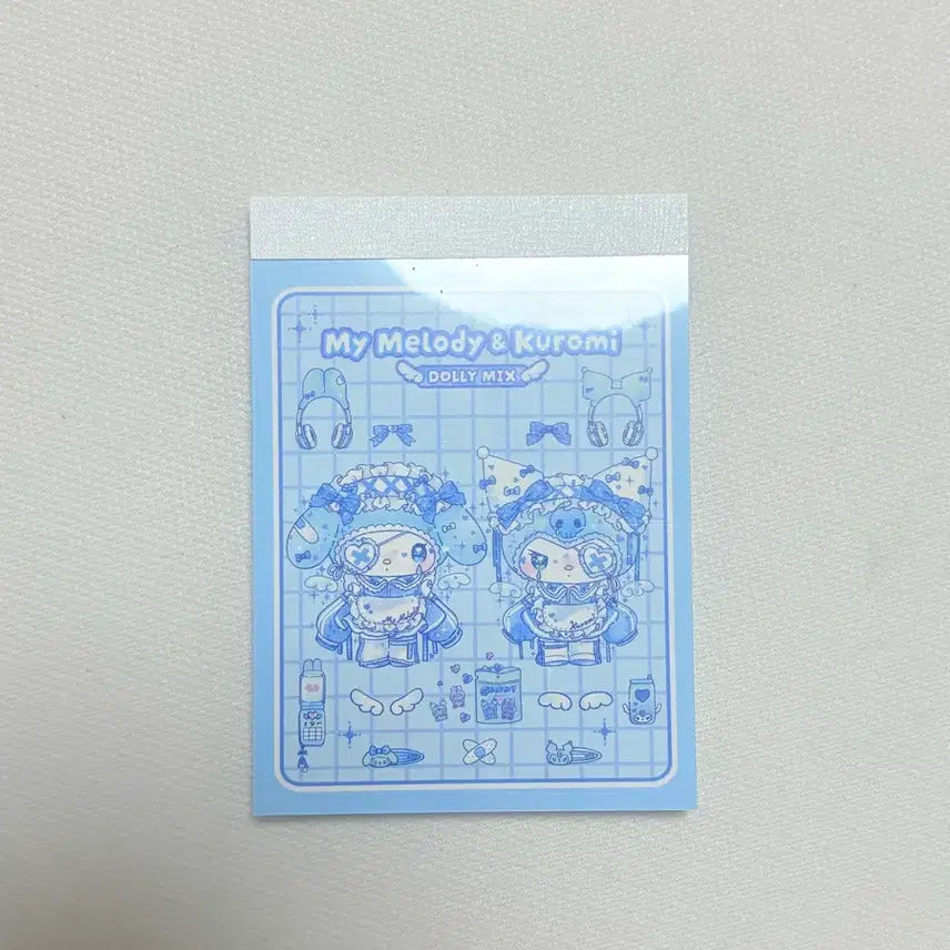 [BUNJANG] Sanrio My Melody Kuromi Dolly Mix Mini Memo Pad / 산리오 마이멜로디 쿠로미 돌리믹스 미니 메모지