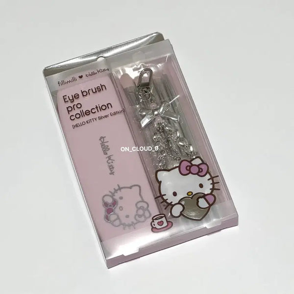 [BUNJANG] Fillimilli Hello Kitty Eyebush Pro Silver Edition / (새상품) 필리밀리 헬로키티 아이브러쉬 프로 실버 에디션