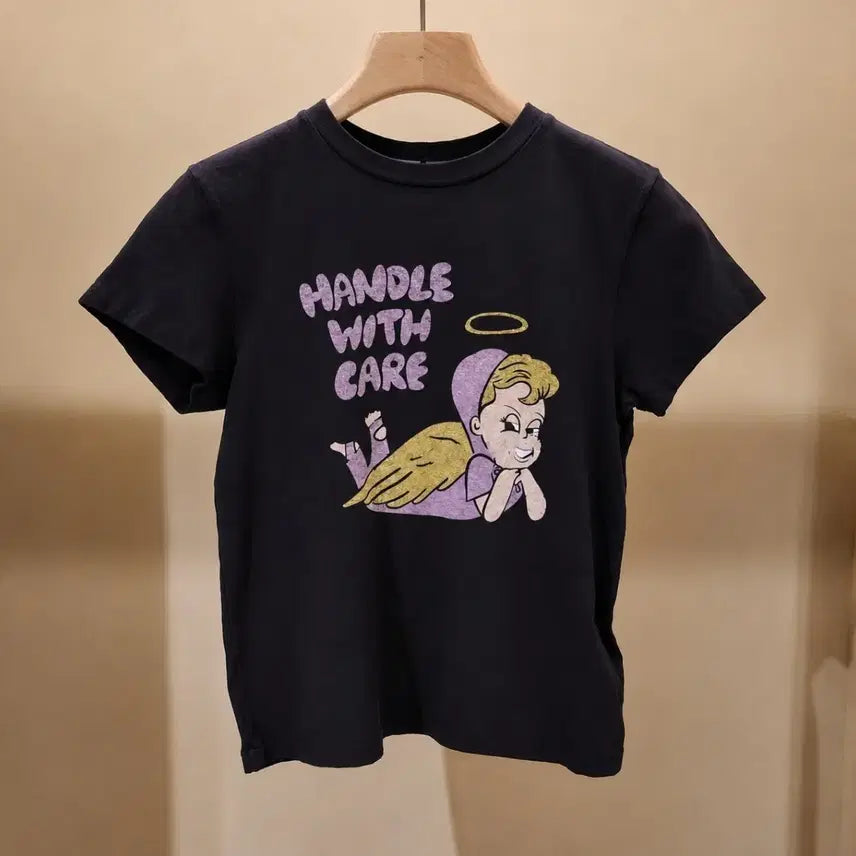 [BUNJANG] RE:DON Angel Baby Angel T-Shirt / 리던 엔젤 아기천사티