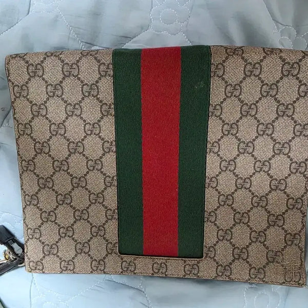 [BUNJANG] Gucci GG Scratch Clutch / 구찌 GG 스크래치 클러치