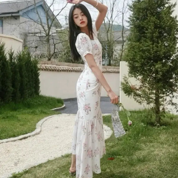 [BUNJANG] Eos Long One-Piece Dress / 신스덴 에오스 롱 원피스