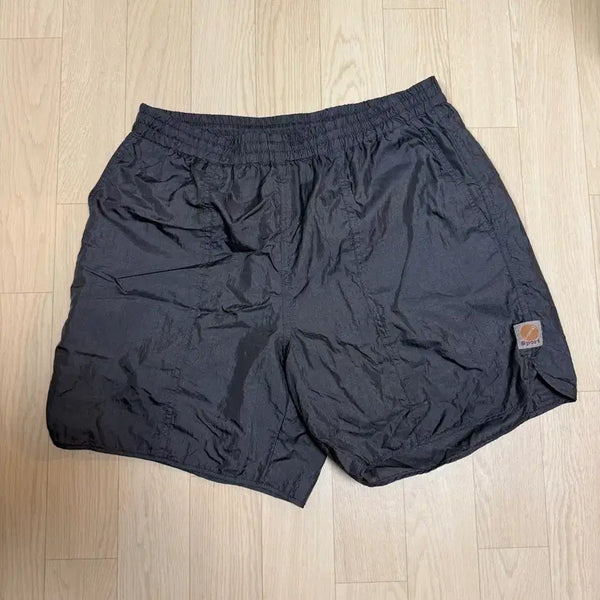 [BUNJANG] Heritagefloss Nylon Washer Packable Shorts Charcoal (L) / 헤리티지플로스 나일론 워셔 패커블 쇼츠 차콜 (L)