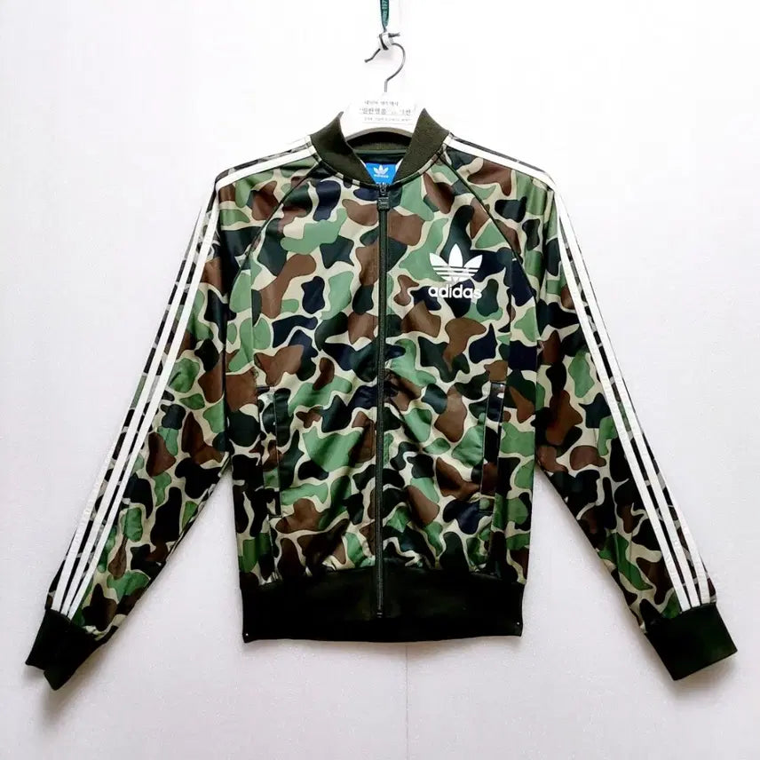[BUNJANG] Adidas Firebird Camo Jersey Track Top (Size 100) / 아디다스 카모져지 트랙탑100/파이어버드/불꽃