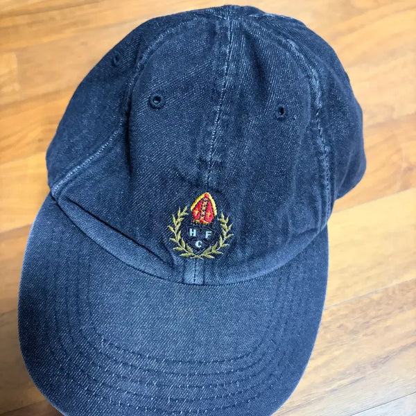[BUNJANG] Heritagefloss Black Denim Ball Cap / 헤리티지플로스 흑청 볼캡