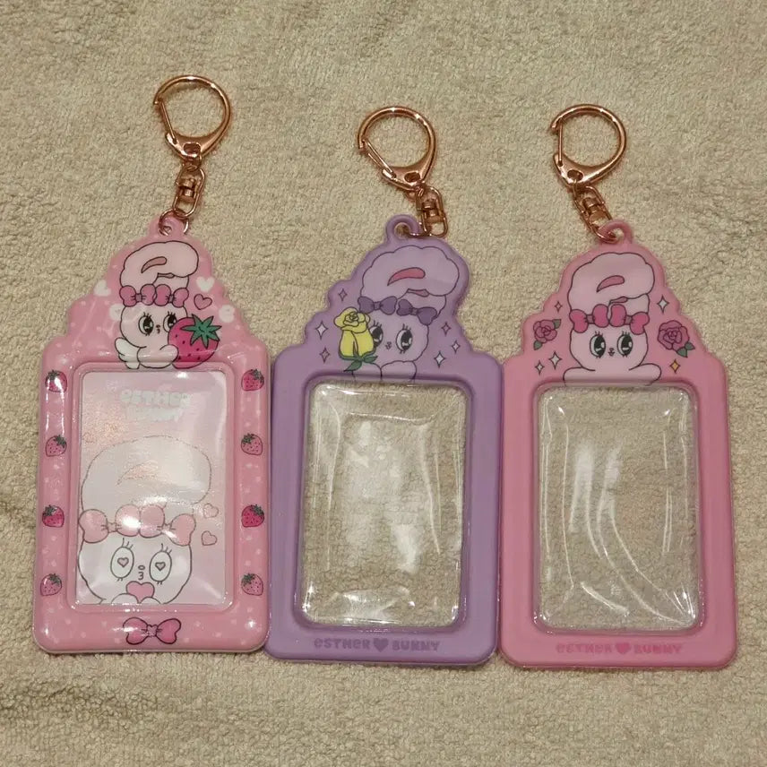 [BUNJANG] Esther Bunny 3 Types Bundle Set Photocard Holder / 에스더버니 포카홀더 3종 일괄