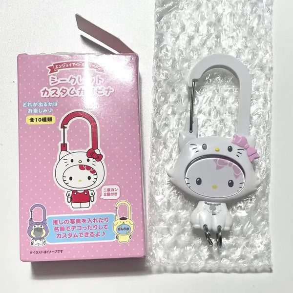 [BUNJANG] Sanrio Hello Kitty CharmmyKitty Photocard Carabiner / 산리오 엔조이 아이돌 포토 카라비너 챠미 키티 챠미키티 카라비너 양도