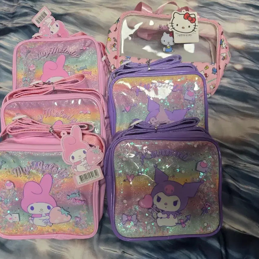 [BUNJANG] My Melody Kuromi Clear Shoulder Bag / 마이멜로디 쿠로미 투명 숄더백