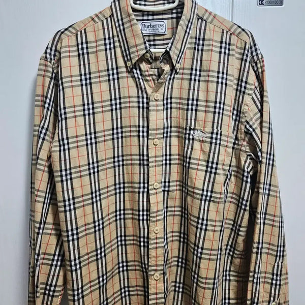 [BUNJANG] Burberry Nova Check Shirt L / 버버리 노바 체크셔츠 L