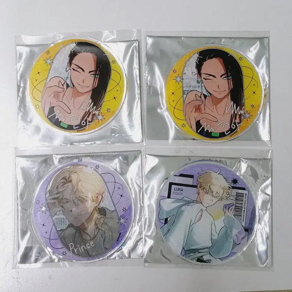 [BUNJANG] A STAGE Luca & Hyuna Acrylic Keyring, Card, and Sticker Bundle / 에이스테 루카,현아 굿즈