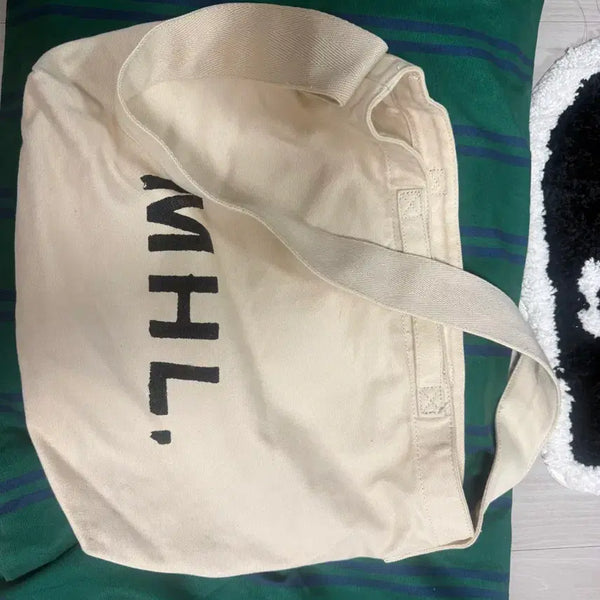 [BUNJANG] Margaret Howell Two-Way Bag Ivory Canvas / 마가렛호웰 투웨이백