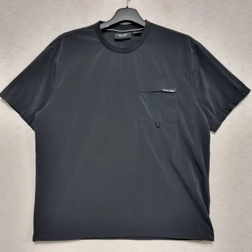 [BUNJANG] Calvin Klein Nylon Pocket T-Shirt / 캘빈클라인 나일론 티셔츠 남자100사이즈ㅡ0317ㅁㅁ