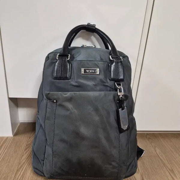[BUNJANG] Tumi Backpack Nylon Leather Trim / 투미 백팩