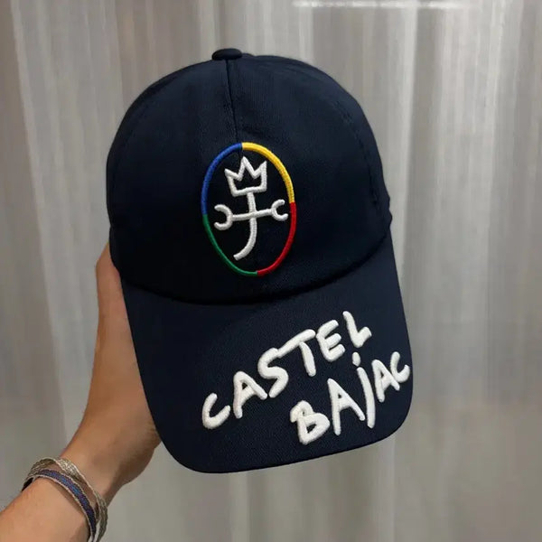 [BUNJANG] Castel Bajac Navy Color Ball Cap / Castel Bajac 까스텔바작 네이비 컬러 볼캡 모자