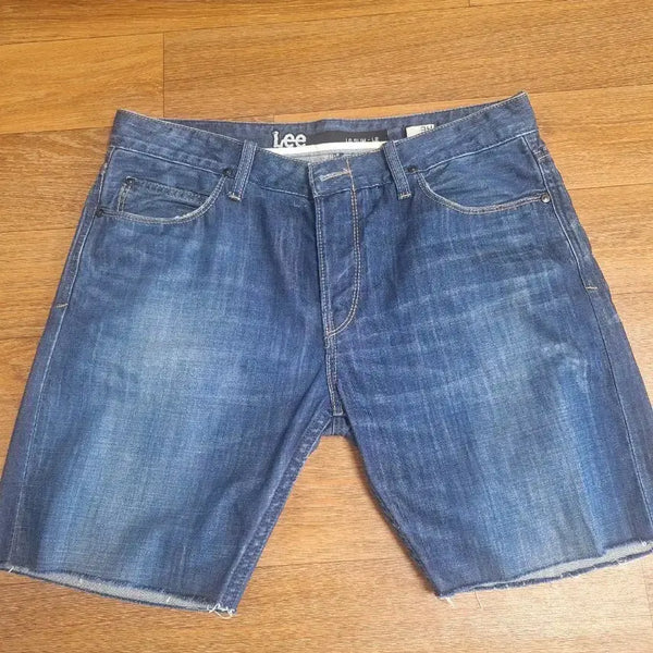 [BUNJANG] Lee Low Slim Fit Denim Shorts (Size 34) / "리(Lee)" 로우 데님 반바지(34)