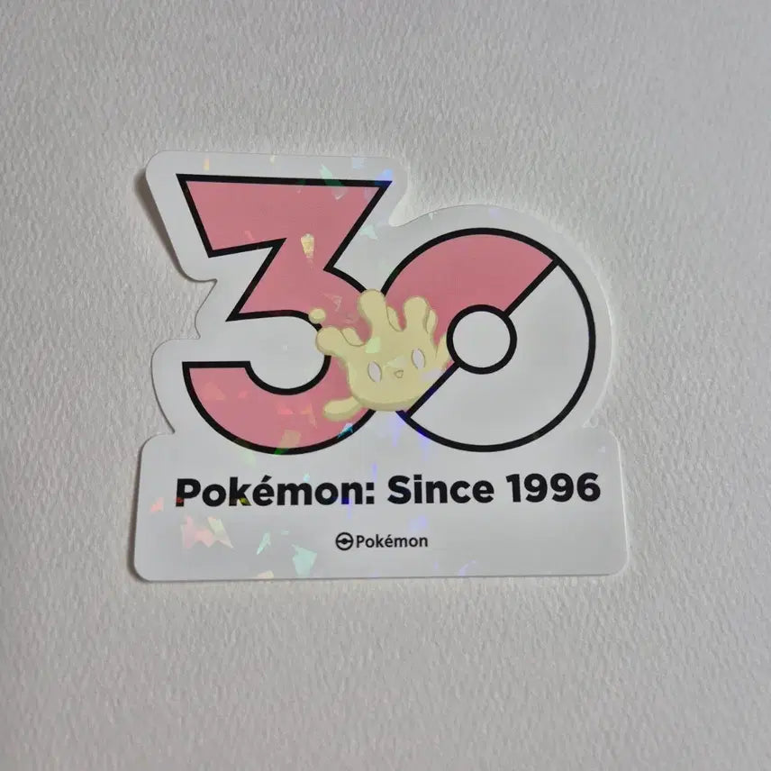 [BUNJANG] Pokemon 30th Anniversary Sticker Set (Mabillk + 2 Random) / 포켓몬 30주년 스티커 마빌크 +a 판매