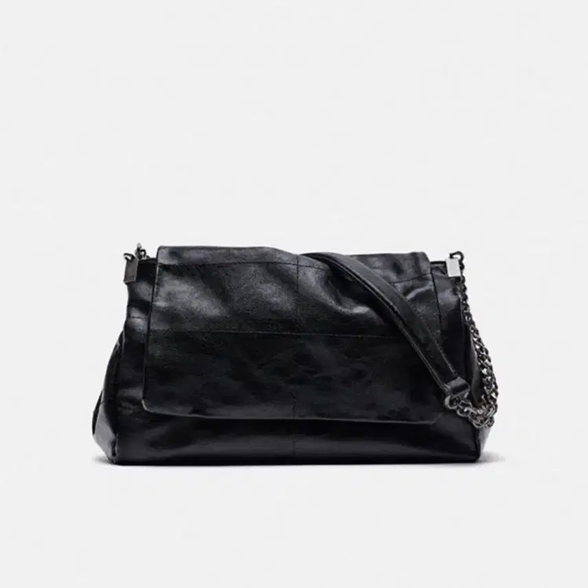 [BUNJANG] ZARA Lock Flap Shoulder Bag / 자라 락 플랩 숄더백