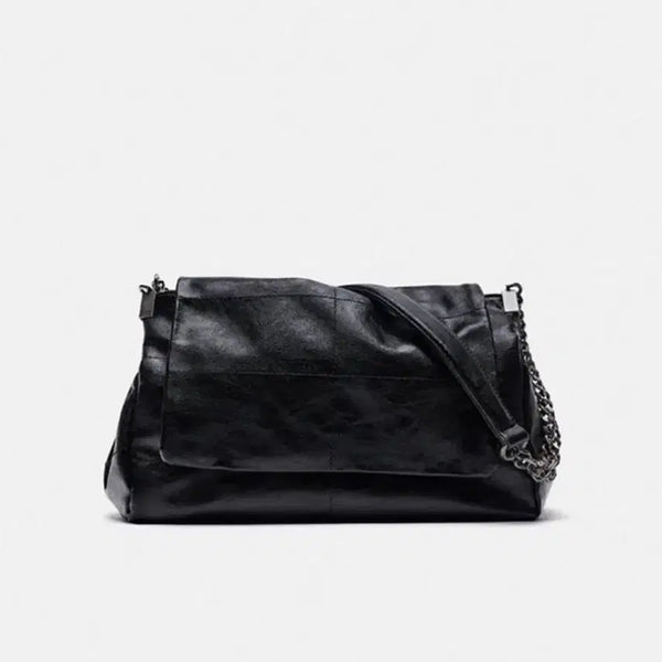 [BUNJANG] ZARA Lock Flap Shoulder Bag / 자라 락 플랩 숄더백