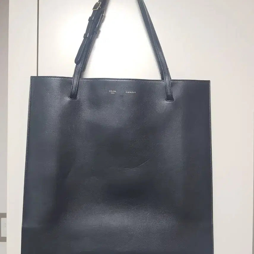 [BUNJANG] Celine Black Leather Tote Shopper Bag / 셀린느 블랙 가죽 토트백 쇼퍼백 정품 팝니다