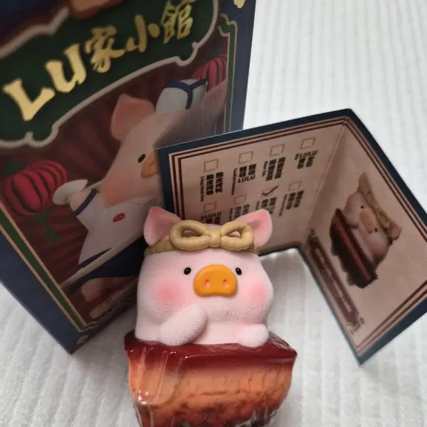 [BUNJANG] Roo Roo The Piggy Chinese Restaurant Figure / 루루더피기 피규어