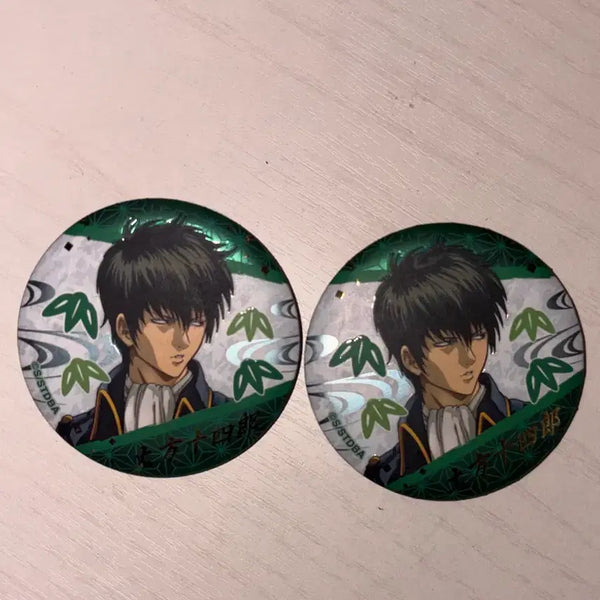 [BUNJANG] Gintama Hijikata Toshiro Goods Badge Set / 은혼 히지카타 토시로 굿즈 뱃지