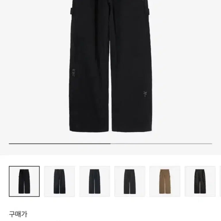 [BUNJANG] Polerater Hank Hammer Pants Bleached Black / [3] 폴리테루 행크 해머 팬츠 블리치드 블랙