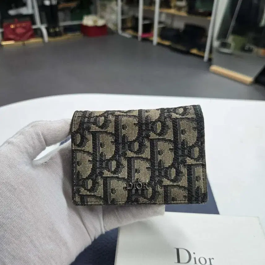 [BUNJANG] Dior Oblique Business Wallet / [정품] 디올 오블리크 비지니스 반지갑