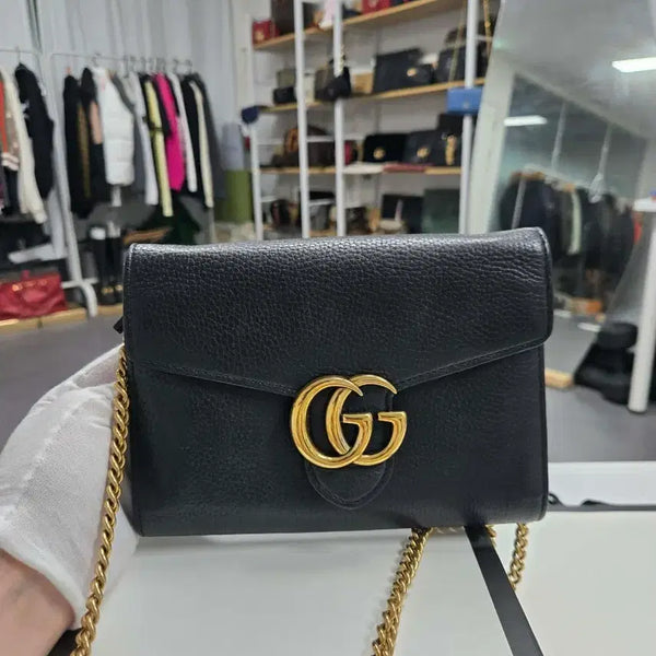 [BUNJANG] Gucci Marmont GG Crossbody Bag / [정품] 구찌 마몬트 GG 크로스백