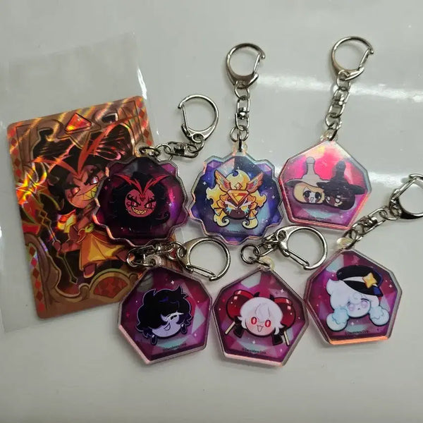 [BUNJANG] Cookie Run Soul Stone Keychain Bundle Set / 쿠키런 영혼석 키링 일괄 판매