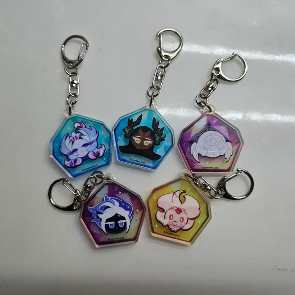[BUNJANG] Cookie Run Soulstone Keychain Bundle Set / 쿠키런 영혼석 키링 일괄 판매