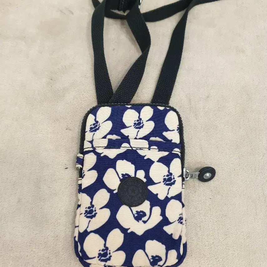 [BUNJANG] Kipling Floral Mini Crossbody Bag / 키플링 꽃무늬 미니 크로스백 카드지갑 동전지갑