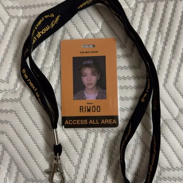 [BUNJANG] BOYNEXTDOOR RIWOO Staff Card / 보넥도 리우 시그 스태프 카드