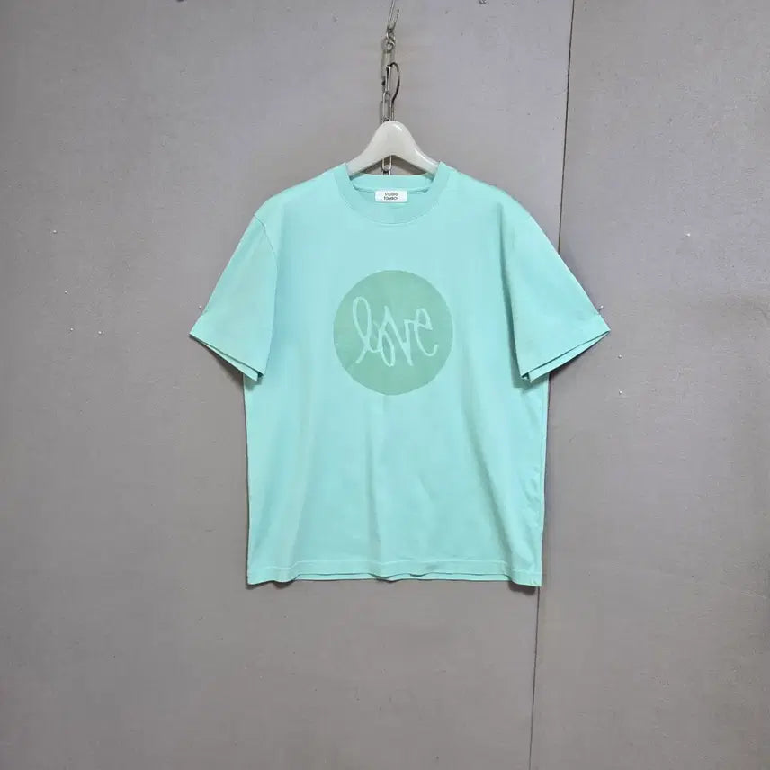 [BUNJANG] Tomboy Aqua Blue T-Shirt F / s주말특가s20  톰보이 아쿠아블루 티셔츠 F  n8431