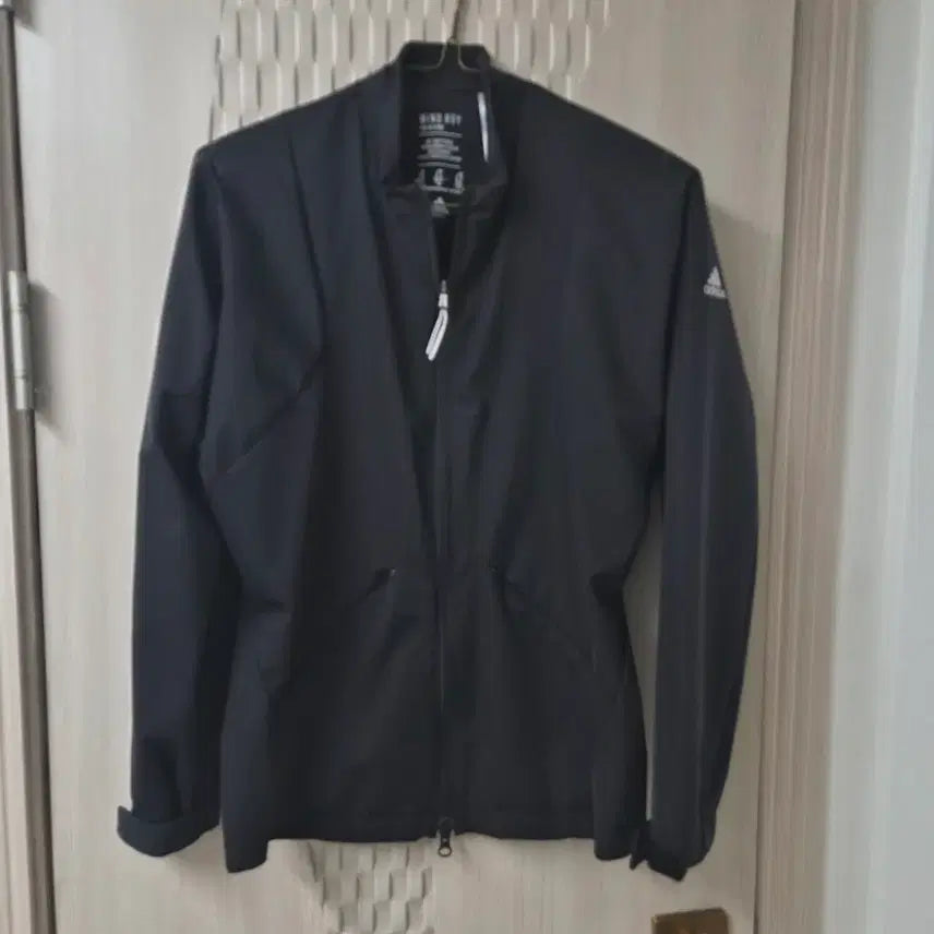 [BUNJANG] Adidas Golf Windbreaker Jacket Black S / 아디다스 골프 바람막이 자켓 블랙 s