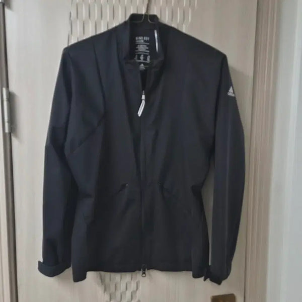 [BUNJANG] Adidas Golf Windbreaker Jacket Black S / 아디다스 골프 바람막이 자켓 블랙 s