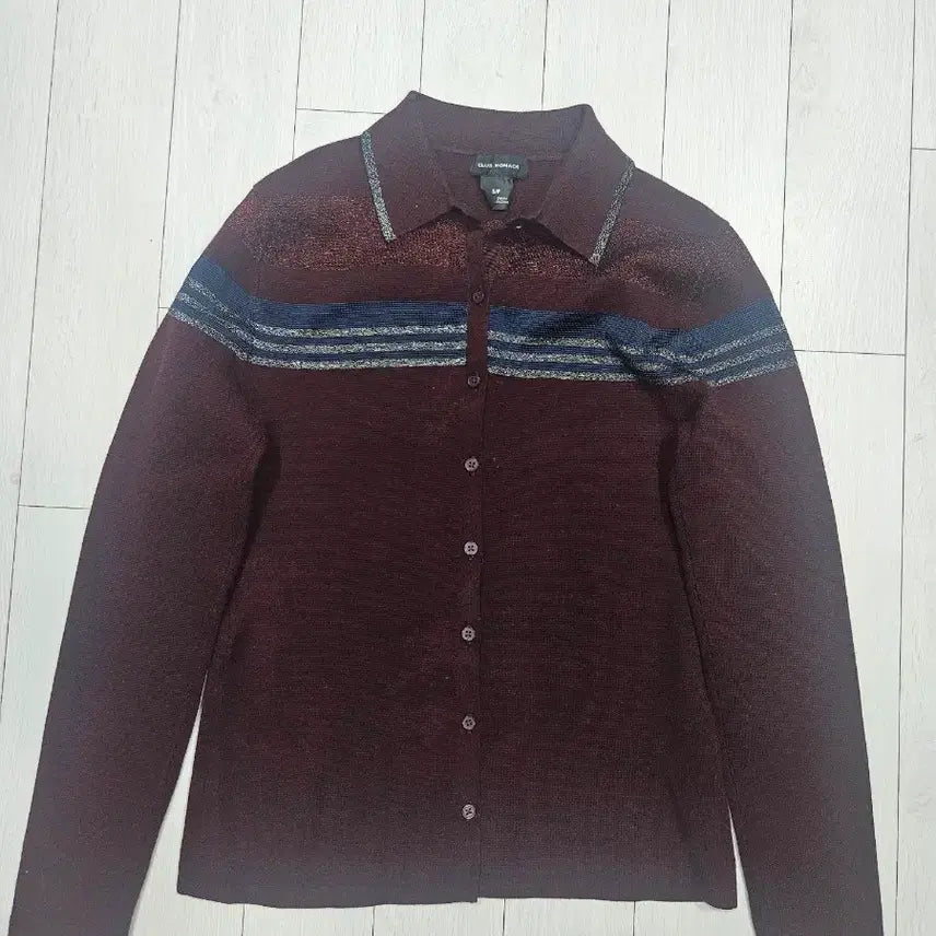 [BUNJANG] Club Monaco Burgundy Cardigan S / 클럽모나코 버건디 가디건 s