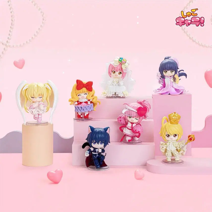 [BUNJANG] Charo Charo Change (Kekechachae) Toma,amu,sera,rui,sia,rima Figure Full Set / 캐릭캐릭 체인지 캐캐체 토마 아무 세라 루이 시아 리마 피규어 풀세트
