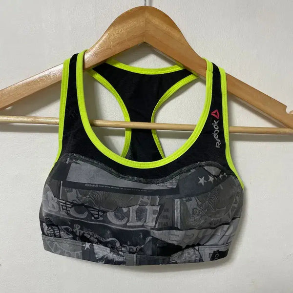 [BUNJANG] Reebok Women's Performance Sleeveless Bra Top / 55 Reebok 리복 기능성 민소매 브라탑 나시 정품