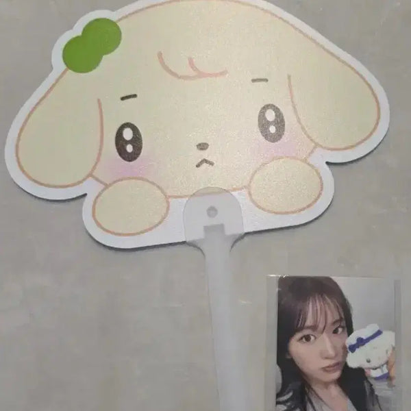 [BUNJANG] IVE Gaeul Mini B Photocard + Fan / (미개봉) 아이브 미니브 강안지+포카+부채