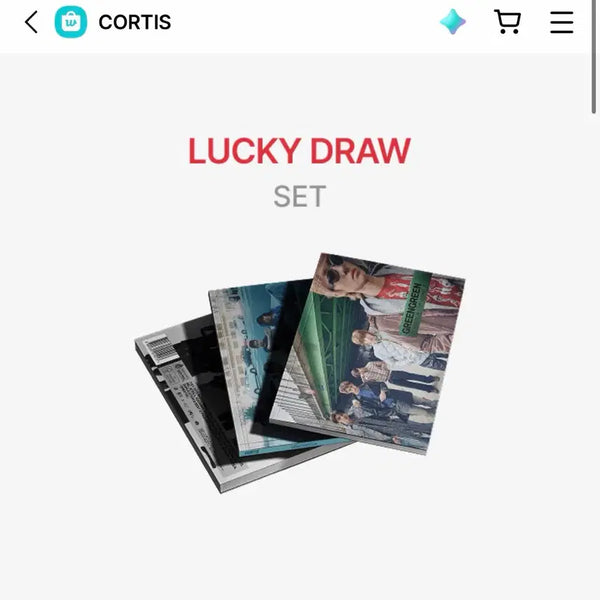 [BUNJANG] CORTEZ GREENGREEN Album Bundle Set with POB Photocard / 코르티스GREENGREEN 앨범 특전포함