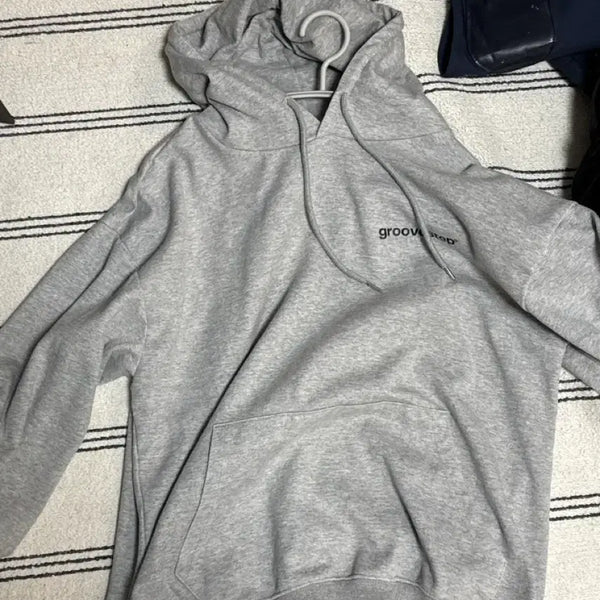 [BUNJANG] Groovesteppe Grey Hoodie / 그루브스텝 후드티 그레이