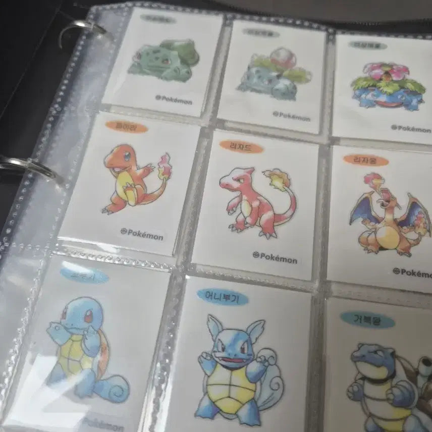 [BUNJANG] 30th Anniversary Pokémon Stickers Artworks Set (100 Types) / 30주년 포켓몬 띠부씰 아트웍 100종세트