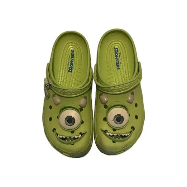[BUNJANG] Crocs x Disney Pixar Monsters, Inc. Mike Wazowski Classic Clog Multi / 크록스 x 디즈니 픽사 몬스터 주식회사 마이크 와조스키 클래식 클로그 멀티 (정품) 봉투다있습니다