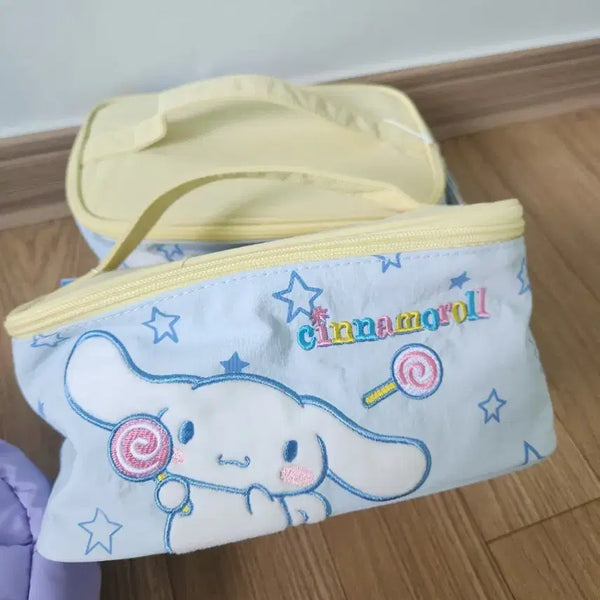 [BUNJANG] Sanrio Cinnamoroll & Kuromi Pouch / 산리오 시나모롤 쿠로미 파우치