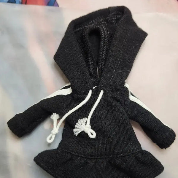 [BUNJANG] Titiya Ball-Jointed Doll Clothing - Hoodie Dress Set / 포켓 구체관절인형 포켓구관 옷 티티야 줄 원피스 후드티 판매