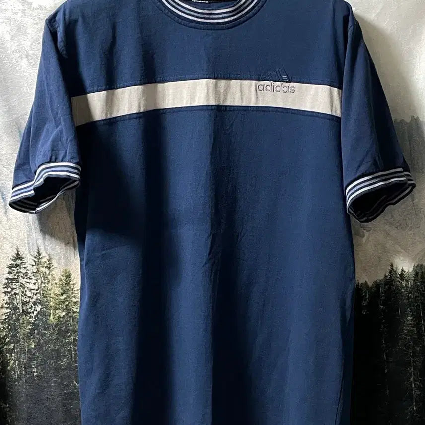 [BUNJANG] Adidas Ringer Short Sleeve T-Shirt L / L 아디다스 링거 반팔 티셔츠