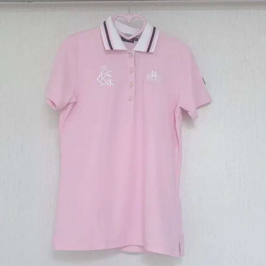 [BUNJANG] Vintage Kappa Short Sleeve Polo Shirt Pink / 빈티지 카파 반팔 카라 티셔츠 핑크 히메갸루 로걀탑 대장 진리