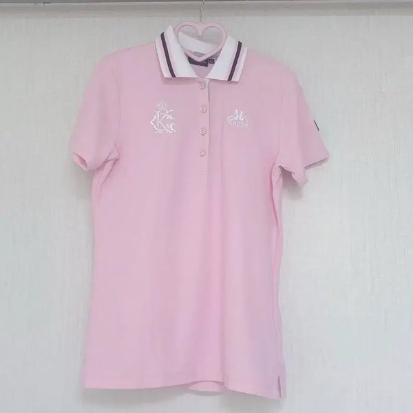 [BUNJANG] Vintage Kappa Short Sleeve Polo Shirt Pink / 빈티지 카파 반팔 카라 티셔츠 핑크 히메갸루 로걀탑 대장 진리