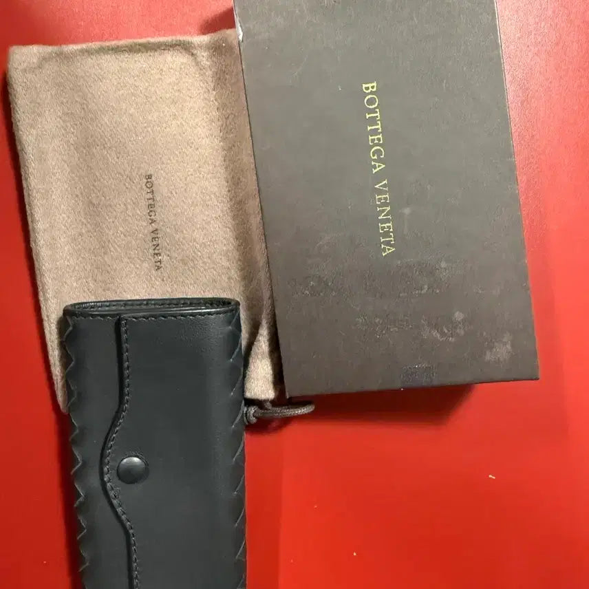 [BUNJANG] Bottega Veneta Intrecciato 6-Ring Key Case Black / 보테가베네타 인트레치아토 키케이스 블랙 새상품