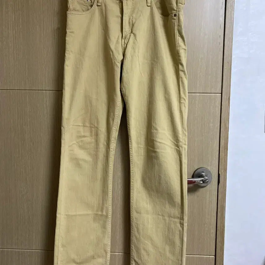 [BUNJANG] Levi's 504 Beige Cotton Pants Size 82 / [LEVIS] 리바이스 504 베이지 코튼 팬츠 82사이즈